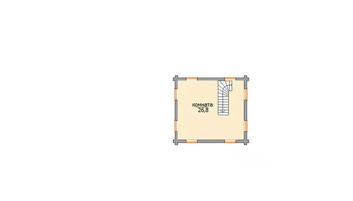 H-3001 «Спарта-3»: план 3 этажа