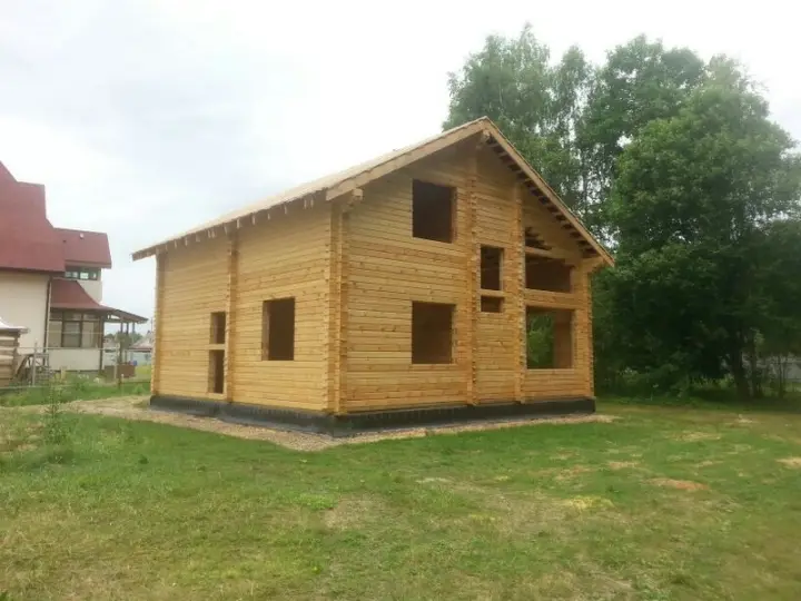 Готовый дом под усадку